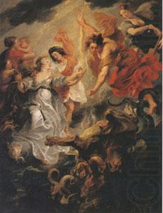 The Queen's Reconciliation with Her Son (mk05), Peter Paul Rubens